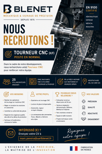 NOUS RECRUTONS